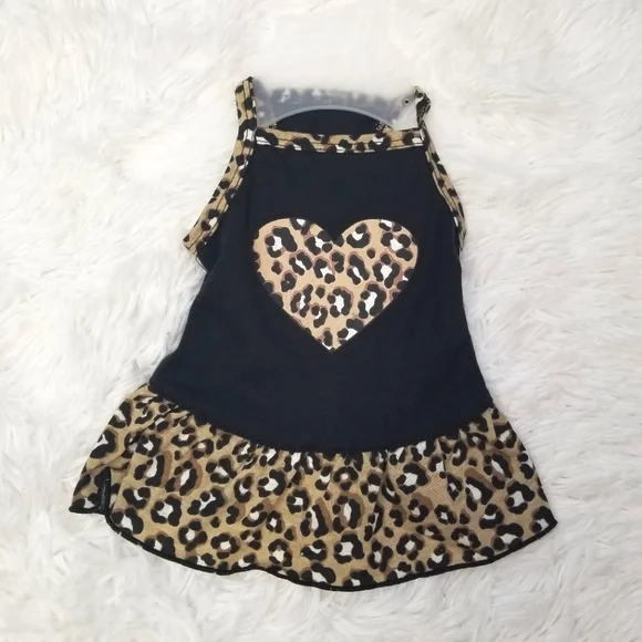 Coco Lane Couture Cheetah Printed Doggy Dress, XS - Picture 1 of 2